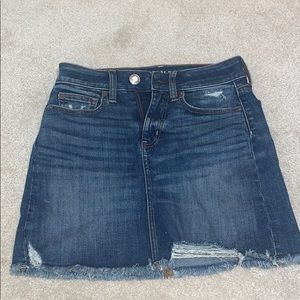 American Eagle denim mini skirt